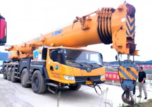 XCMG Factory Used Truck Crane XCT130-1 Diesel Engine Strong Power Tested and Inspected